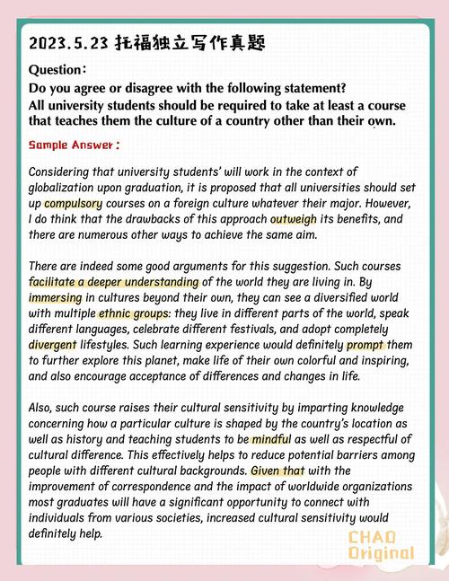 托福作文模板开头结尾，托福作文模板开头结尾怎么写