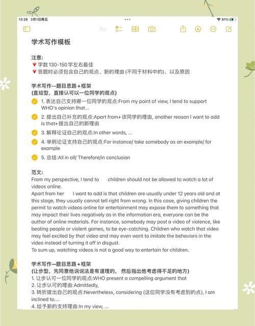 新托福满分作文