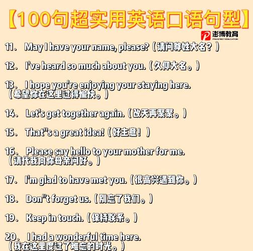 英语口语 模板,英语口语模板万能句型