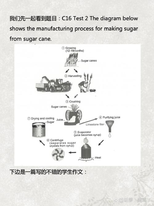 剑桥雅思小作文流程图，剑桥雅思写作流程图