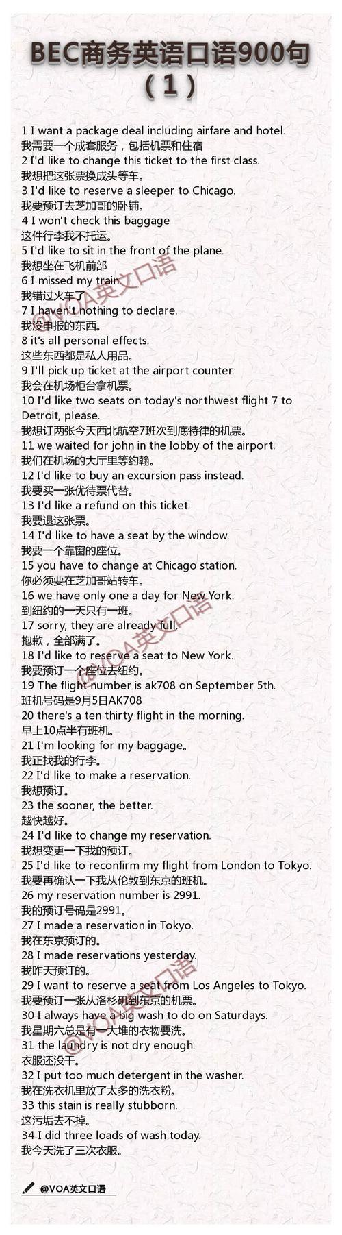 英语商业口语，英语商业口语怎么学