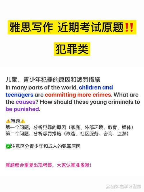犯罪类作文雅思，犯罪类大作文雅思
