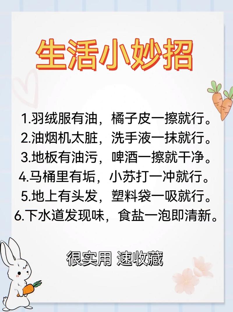 初中女生生活小常识