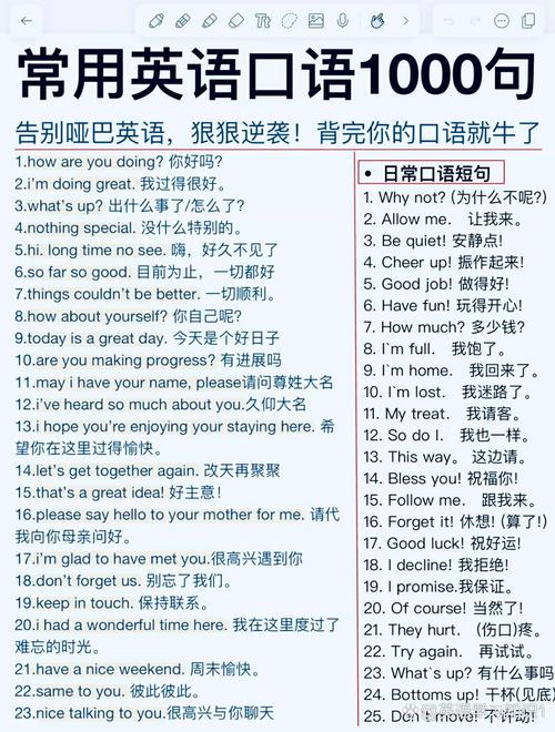 口语 常用句型,英语口语常用句型