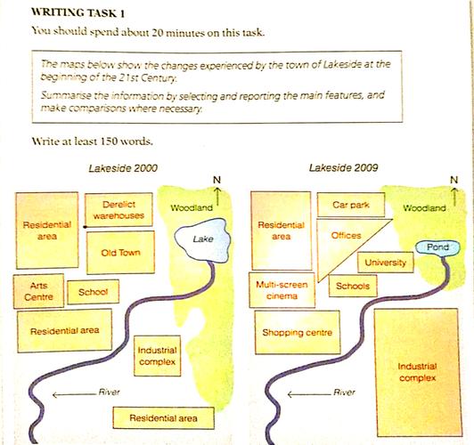雅思地图作文海边变化，雅思地图作文海边变化怎么写