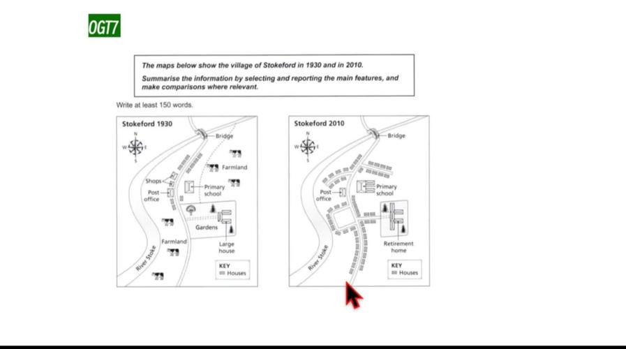 雅思地图作文海边变化，雅思地图作文海边变化怎么写