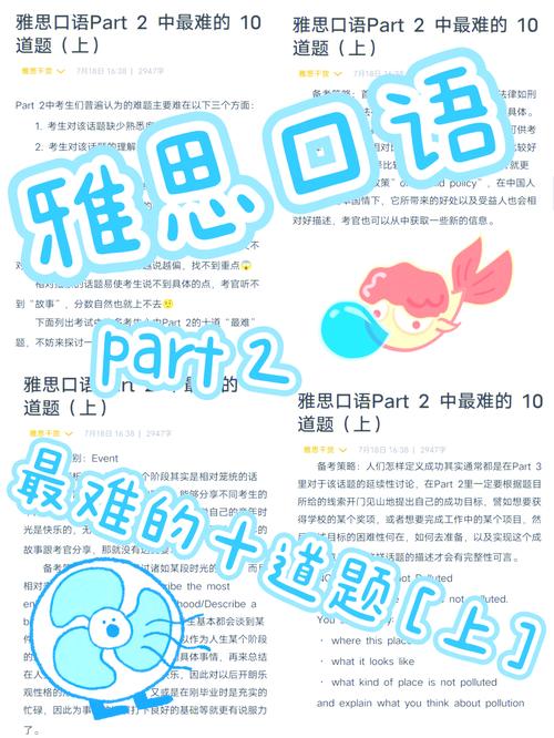 雅思口语part最难