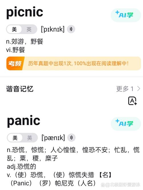 雅思口语picnic