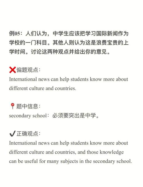 雅思作文不跑题