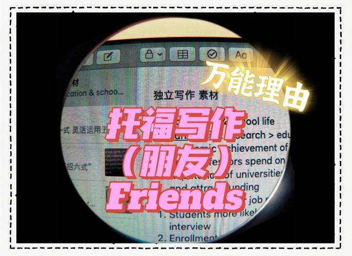 托福作文交朋友类