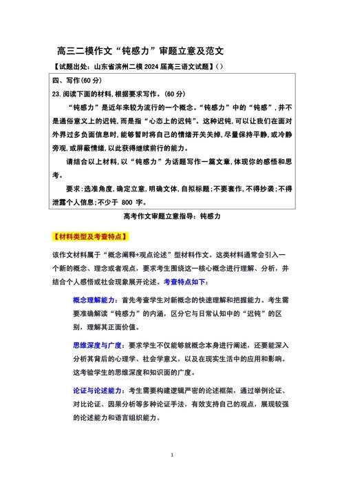 作文做题情况简析