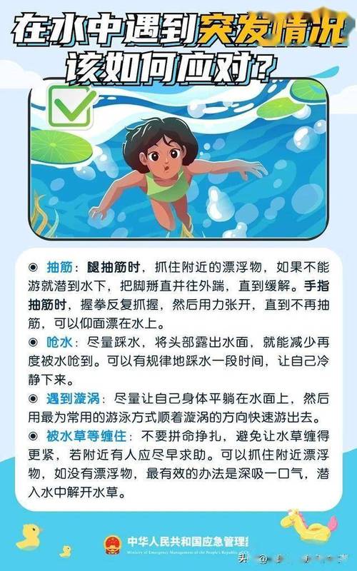 溺水自救小常识怎么为