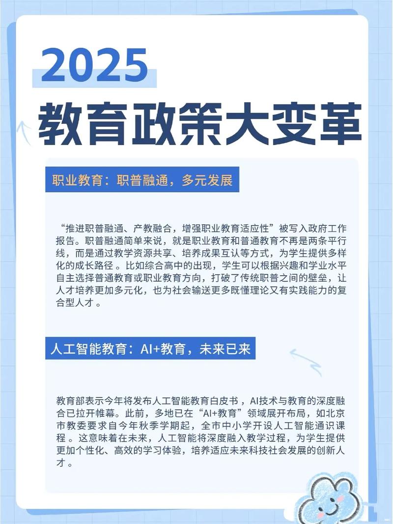教育的新政策2025年