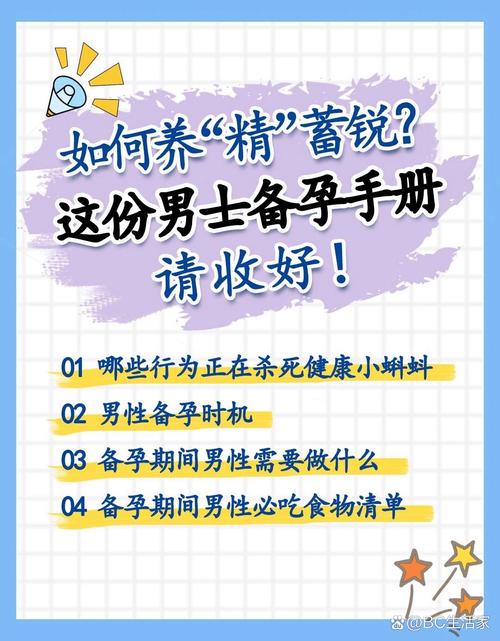 男性备孕常识知乎