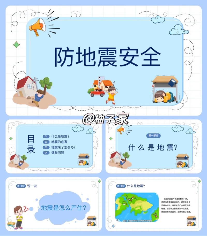 安全教育地震预防