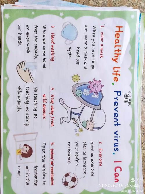 面对新冠英语作文