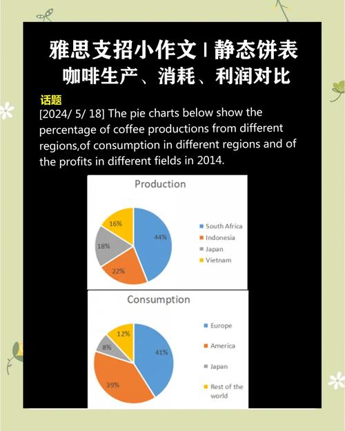 饼状图 英语作文