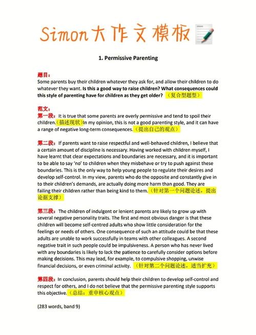 雅思英语作文人物